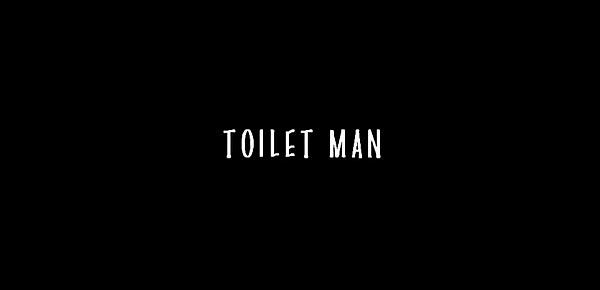  Ass worship for toilet man!